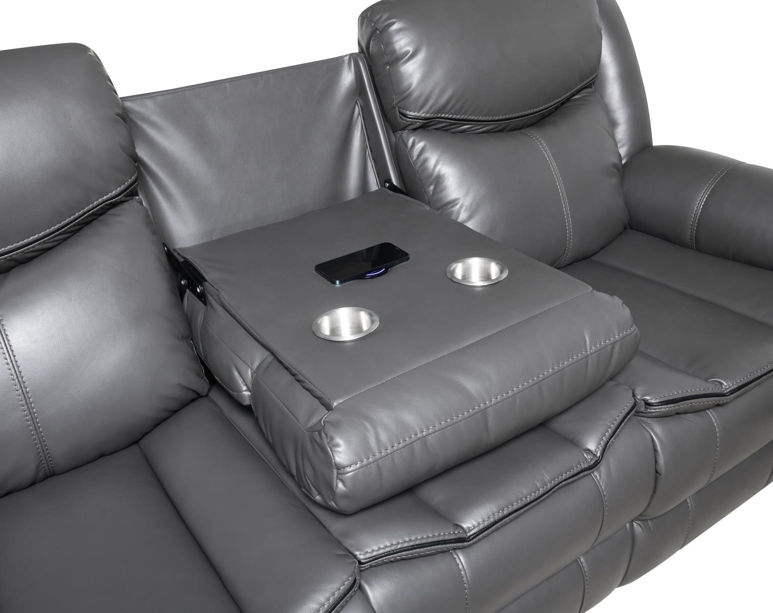POWER RECLINING SOFA-POWER RECLINING LOVESEAT view 5