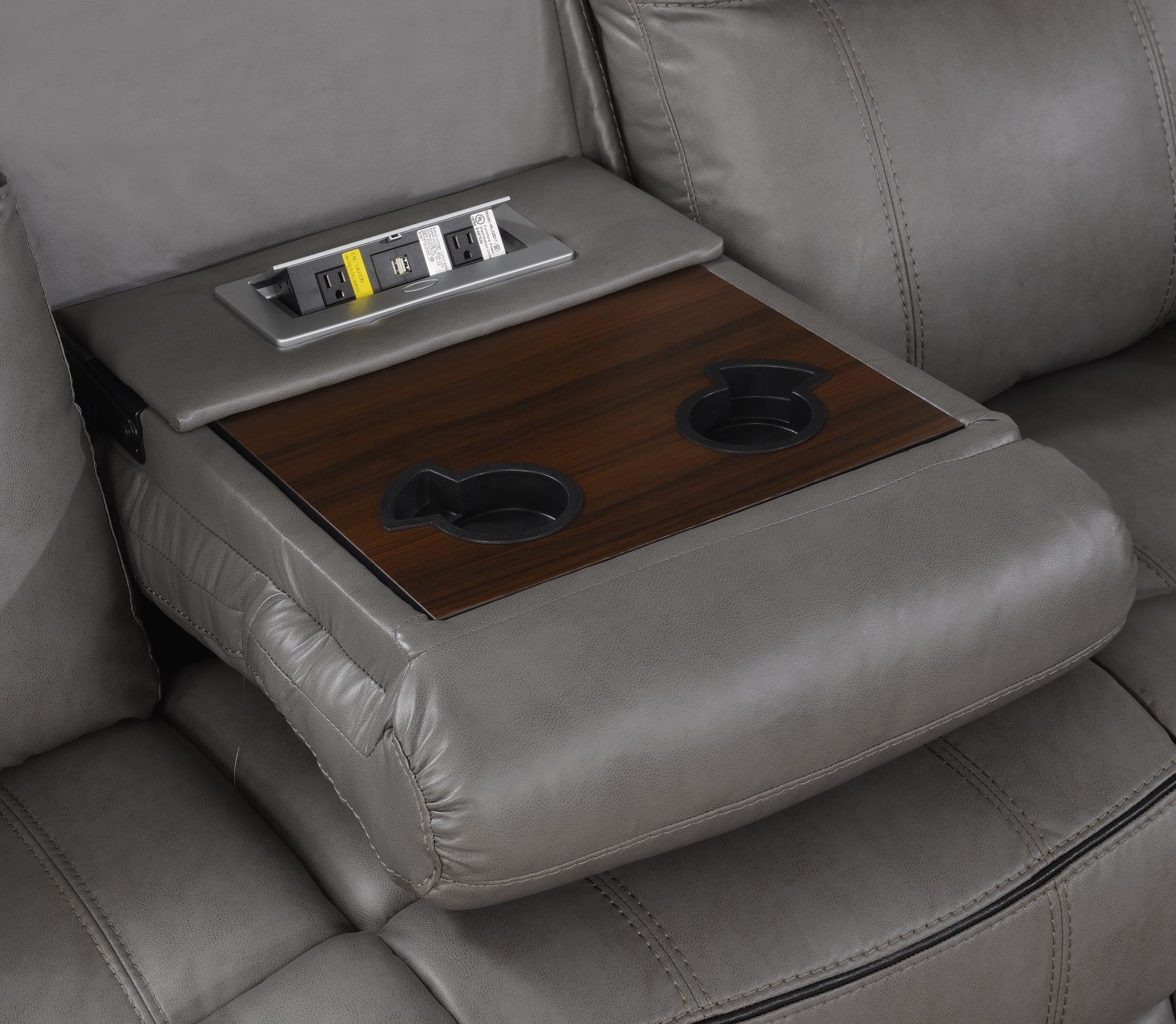 GRAY MOTION CHAIR view 3