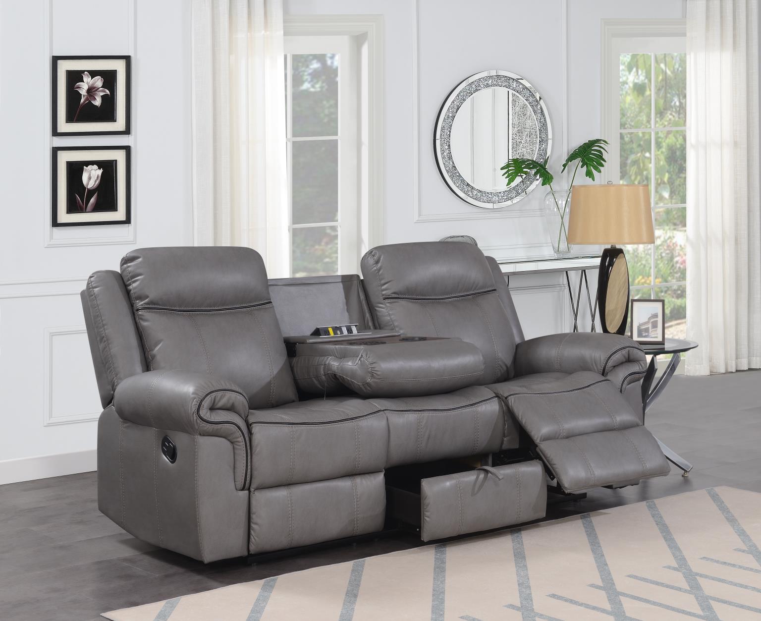 GRAY MOTION SOFA view 2