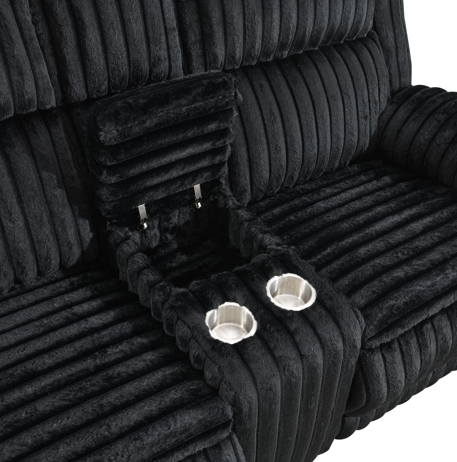 RECLINING SOFA-RECLINING LOVESEAT view 3