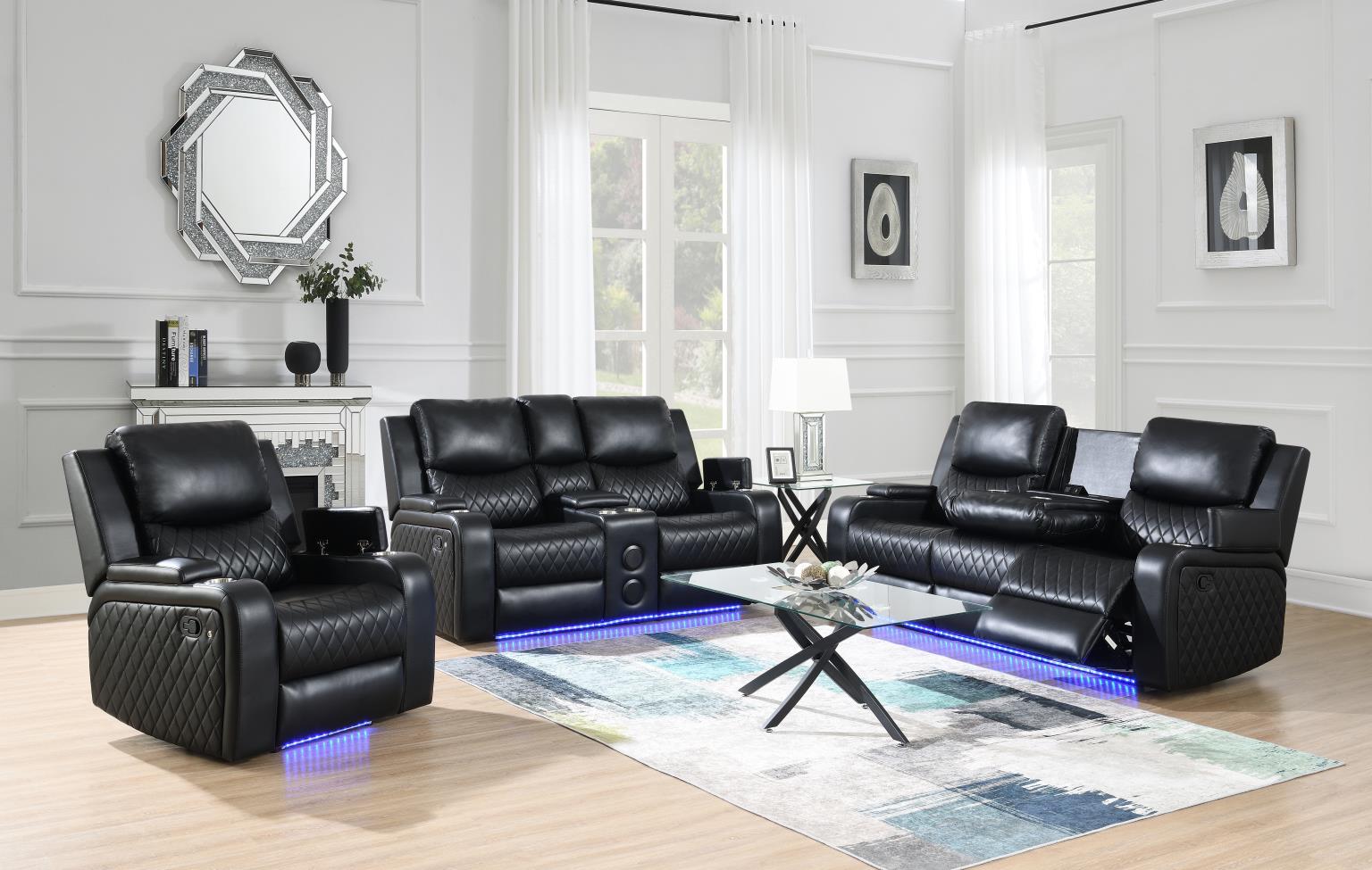 RECLINING SOFA-RECLINING LOVESEAT-RECLINING CHAIR view 2
