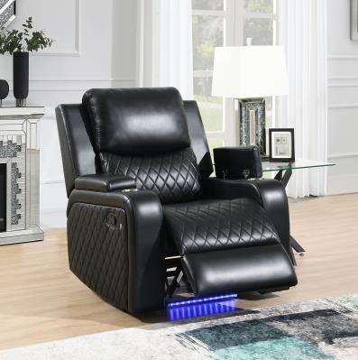BLACK LED MOTION CHAIR