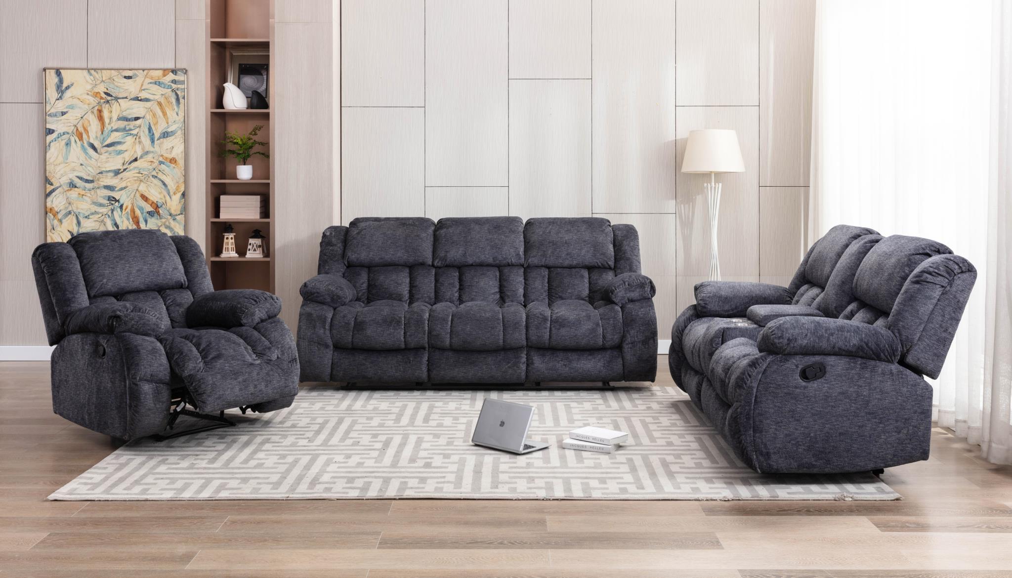 GRAY MOTION SOFA view 2