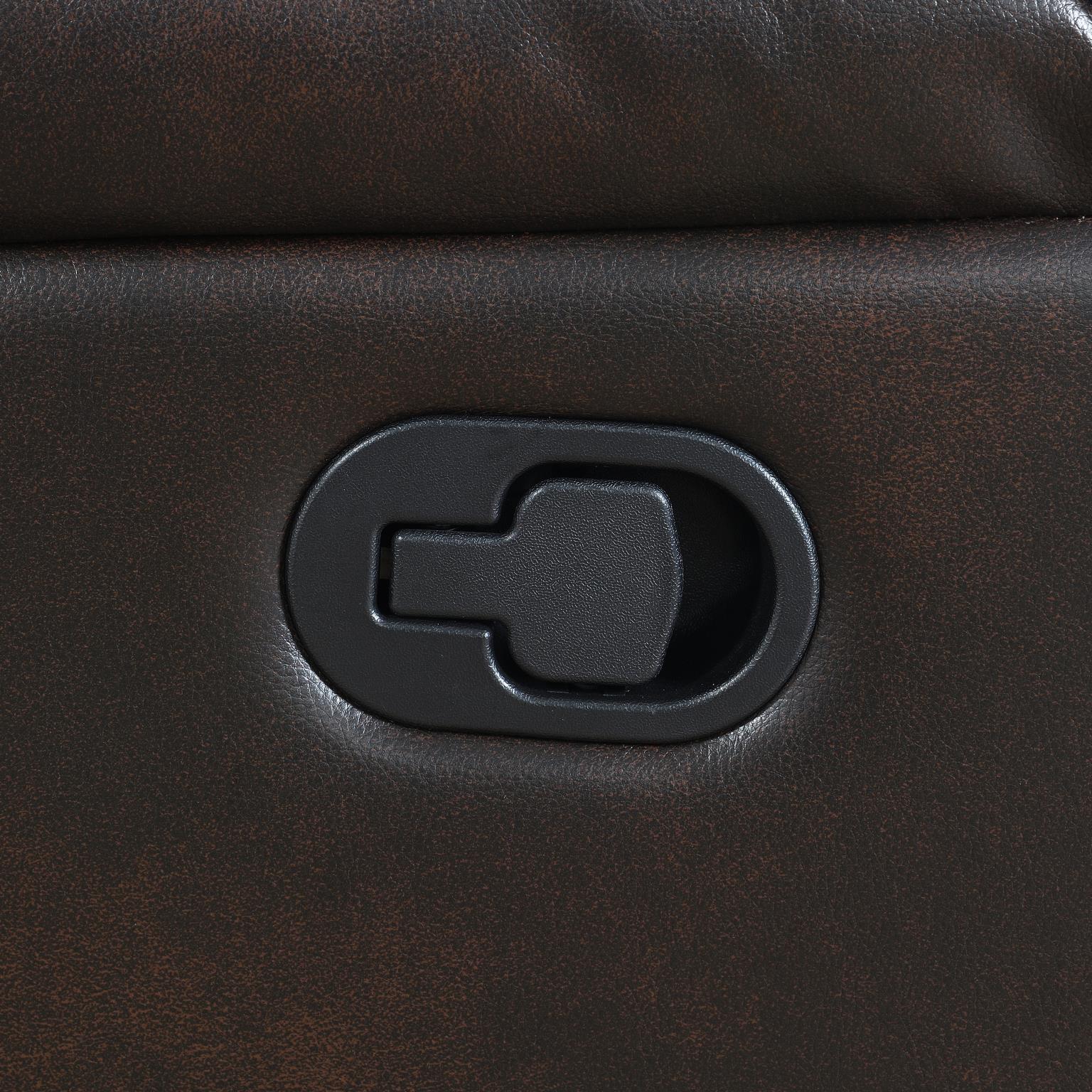 BROWN MOTION GLIDER LOVESEAT view 6