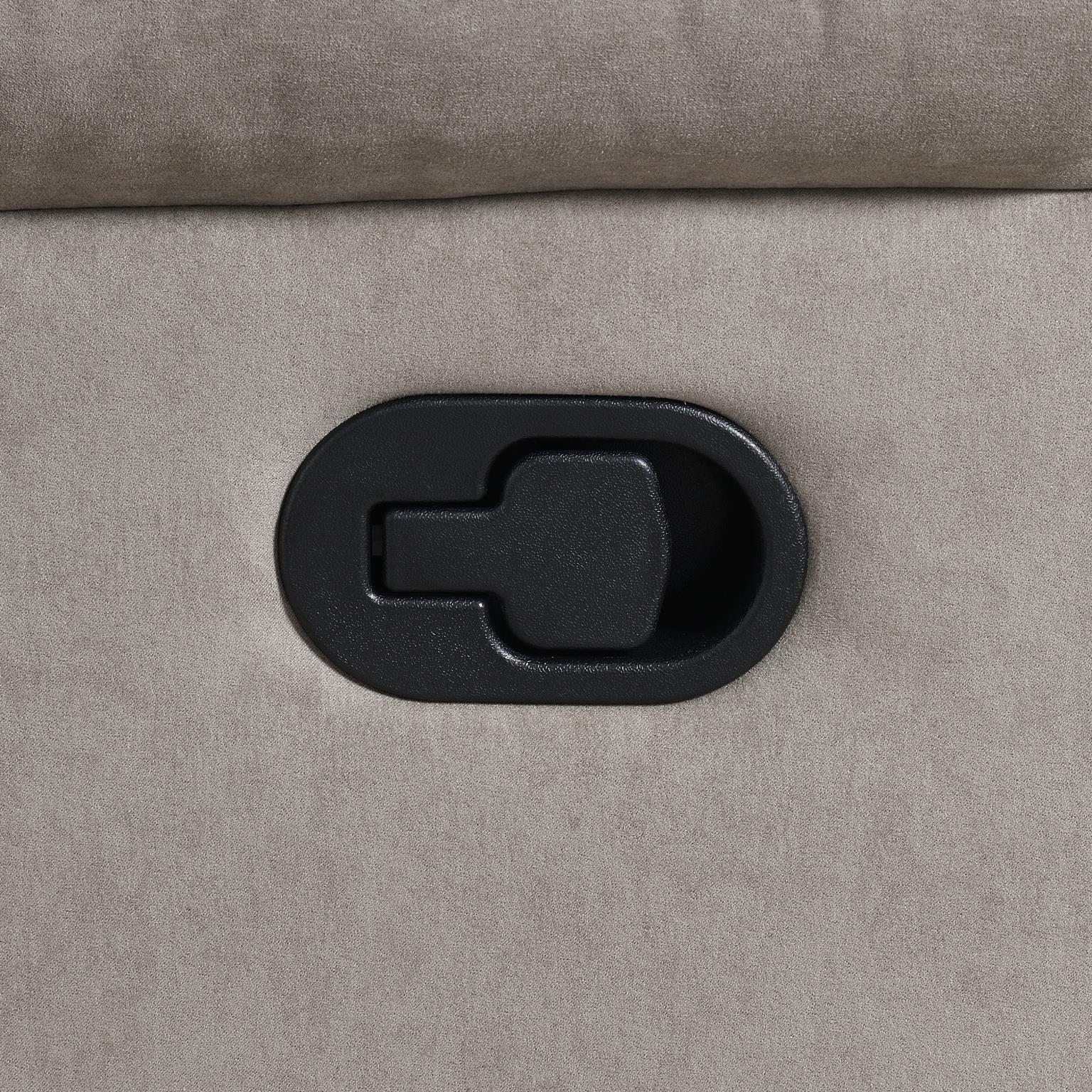 GRAY/CHARCOAL MOTION SOFA W/DROP DOWN, AND TWO WIRELESS CHARGERS view 6