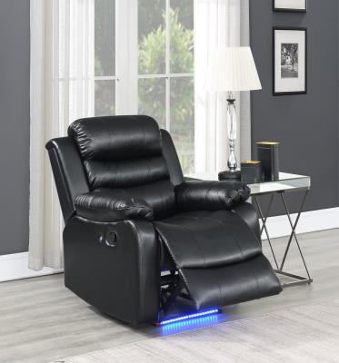 BLACK MOTION LED CHAIR