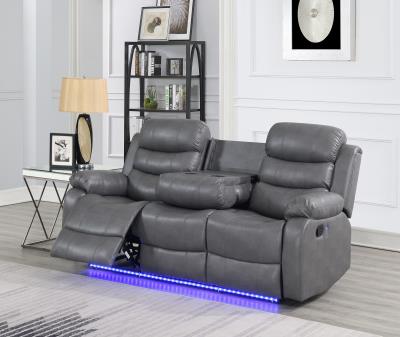 GRAY MOTION LED SOFA