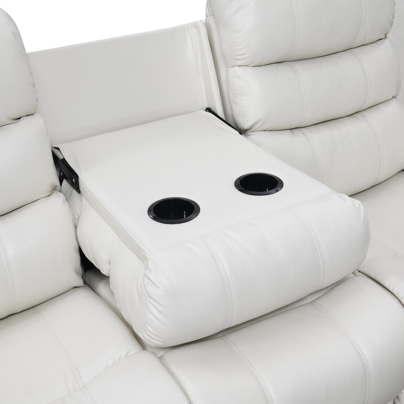 WHITE MOTION LED CHAIR view 7