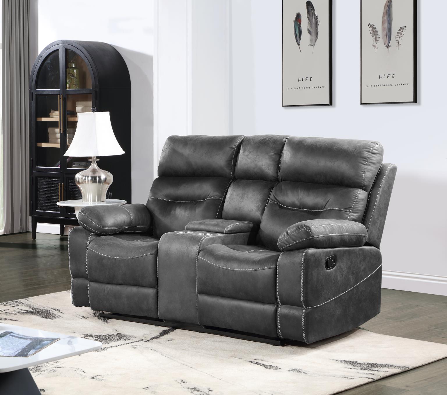 MOTION SOFA-MOTION LOVESEAT view 6