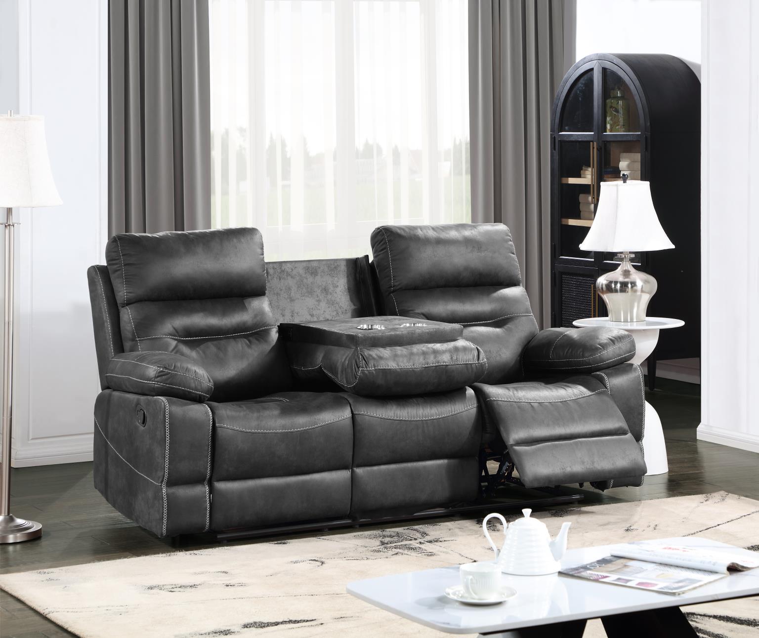 GRAY MOTION LOVESEAT view 5