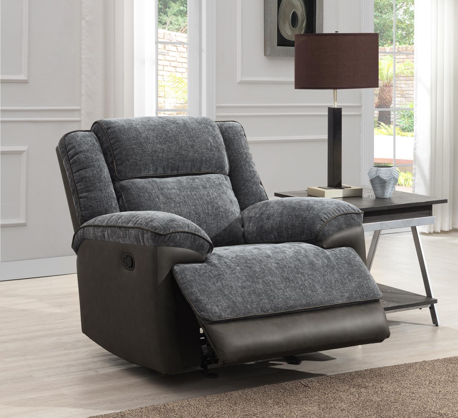 GRAY MOTION LOVESEAT view 5
