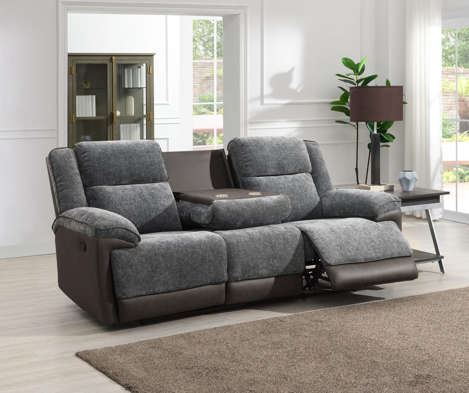 GRAY MOTION GLIDER CHAIR view 4
