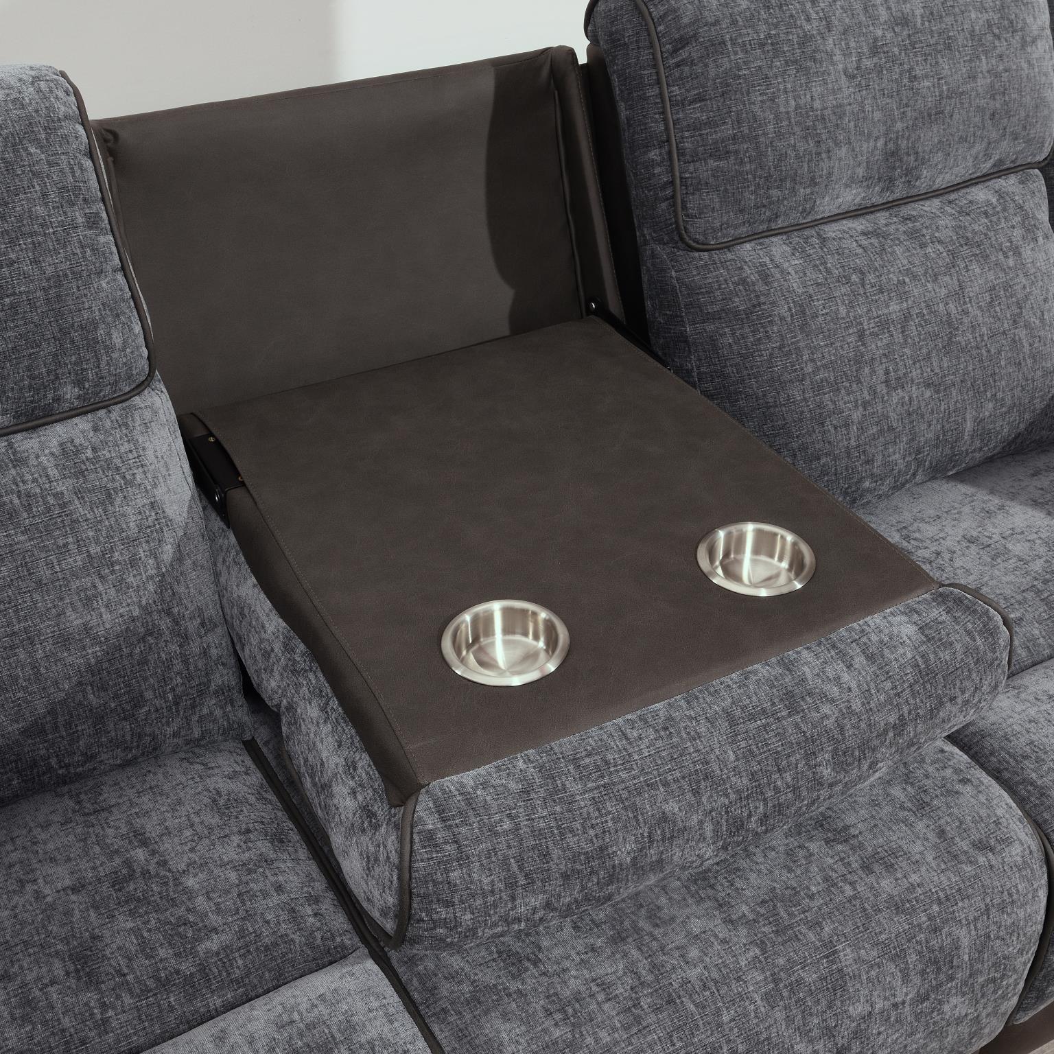 GRAY MOTION GLIDER CHAIR view 6