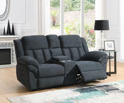 GRAY MOTION LOVESEAT