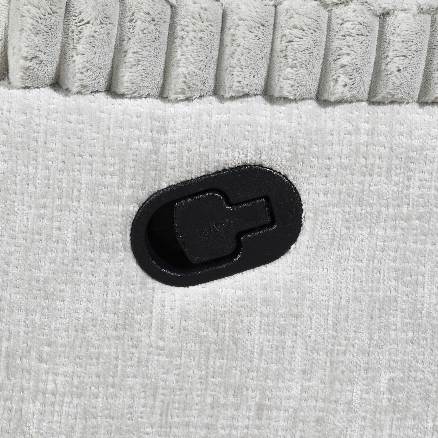 GRAY CORDUROY MOTION CHAIR view 6