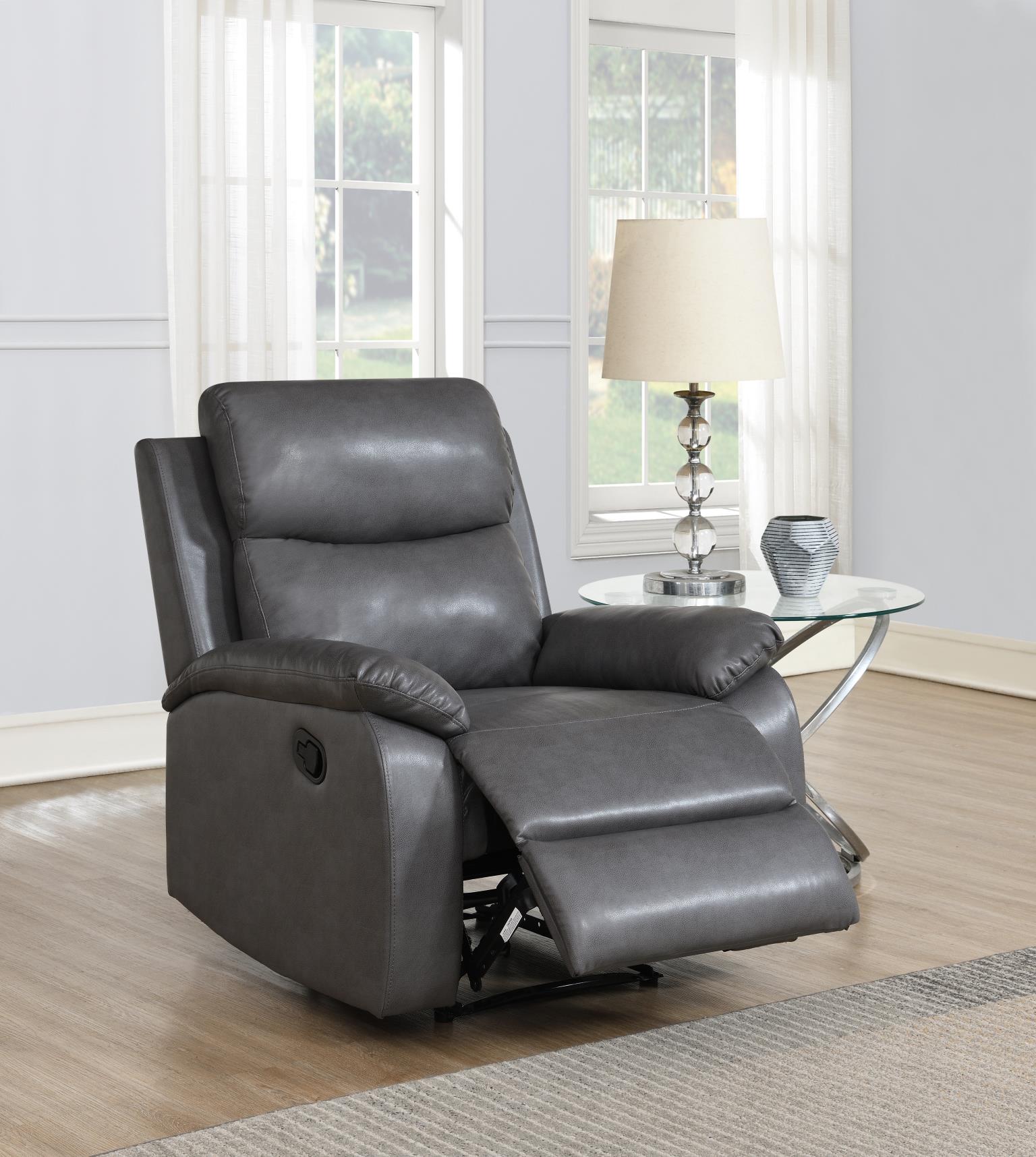 GRAY MOTION CHAIR view 2