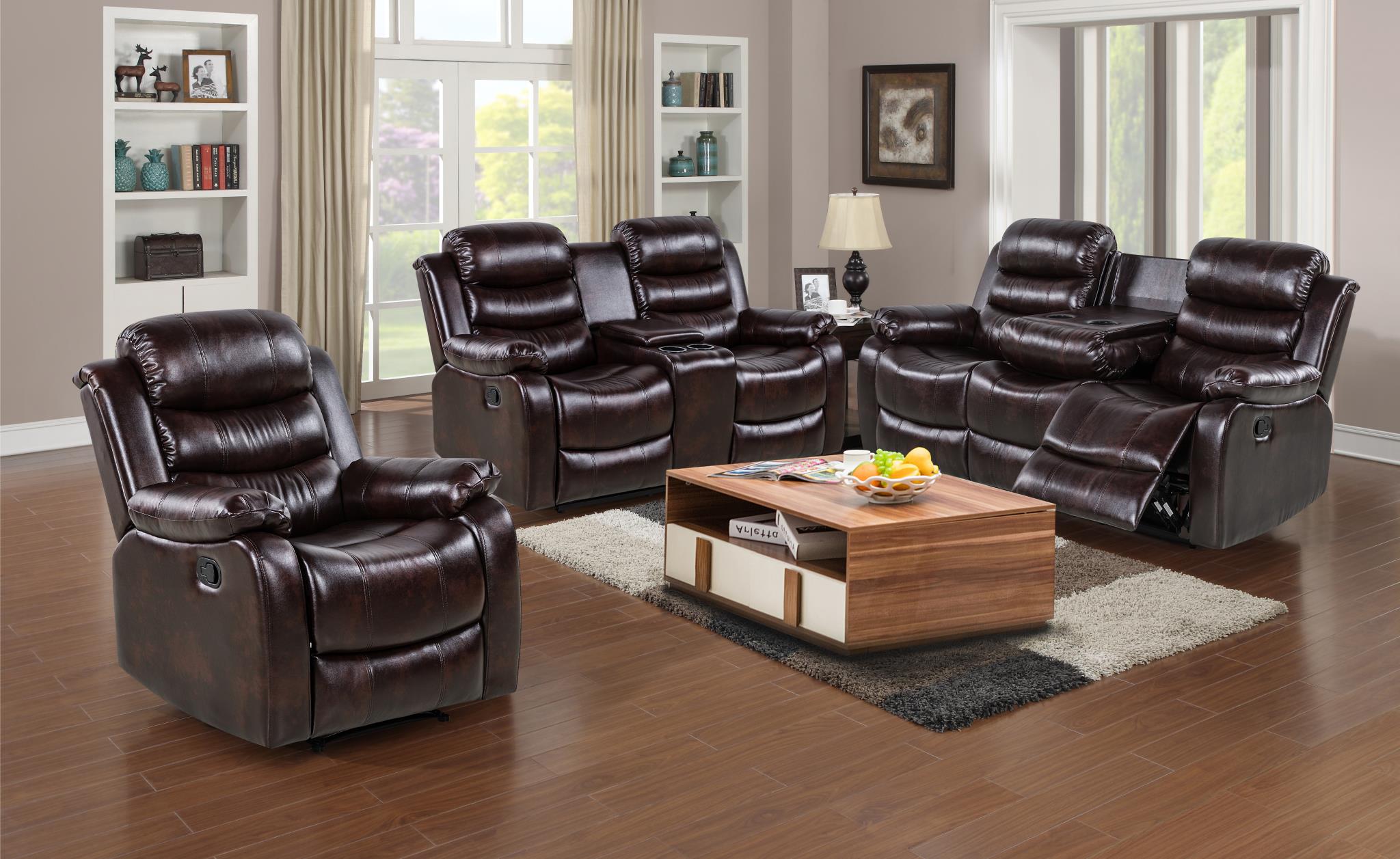 BROWN MOTION SOFA view 3