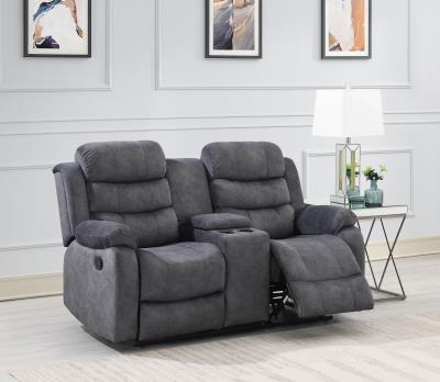 GRAY MOTION LOVESEAT