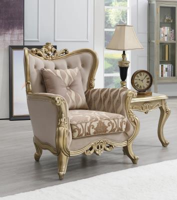TRADITIONAL BEIGE CHAIR