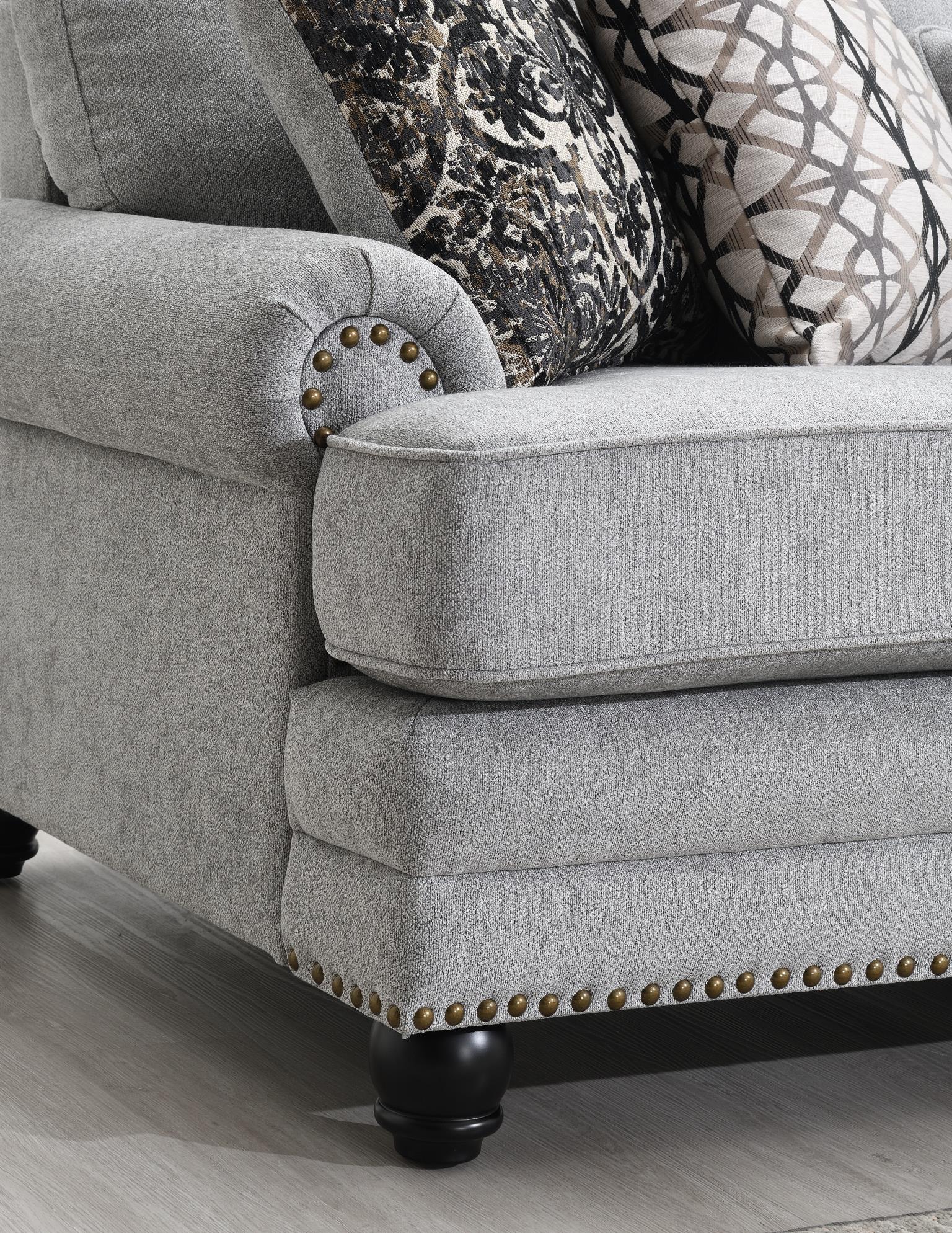 GRAY SOFA view 3