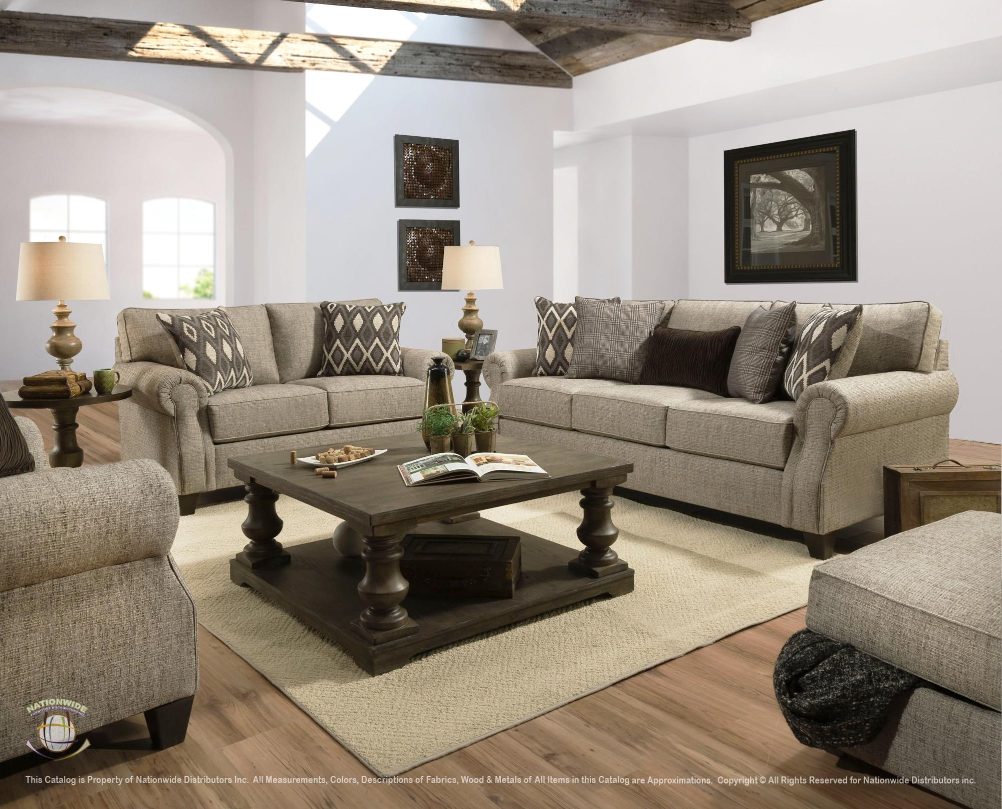 Sofa and Loveseat