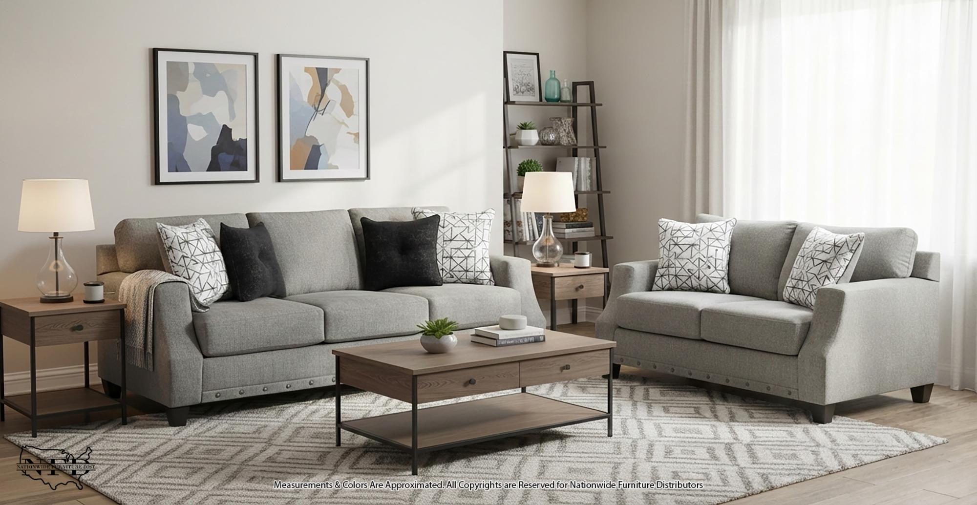 Sofa and Loveseat