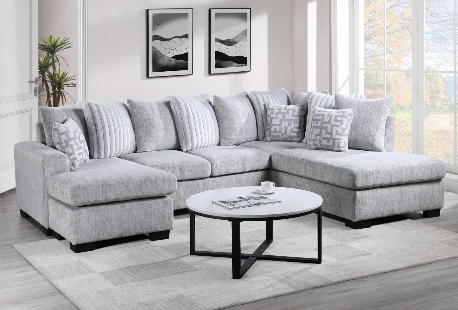 OYSTER 3 PC SECTIONAL view 2