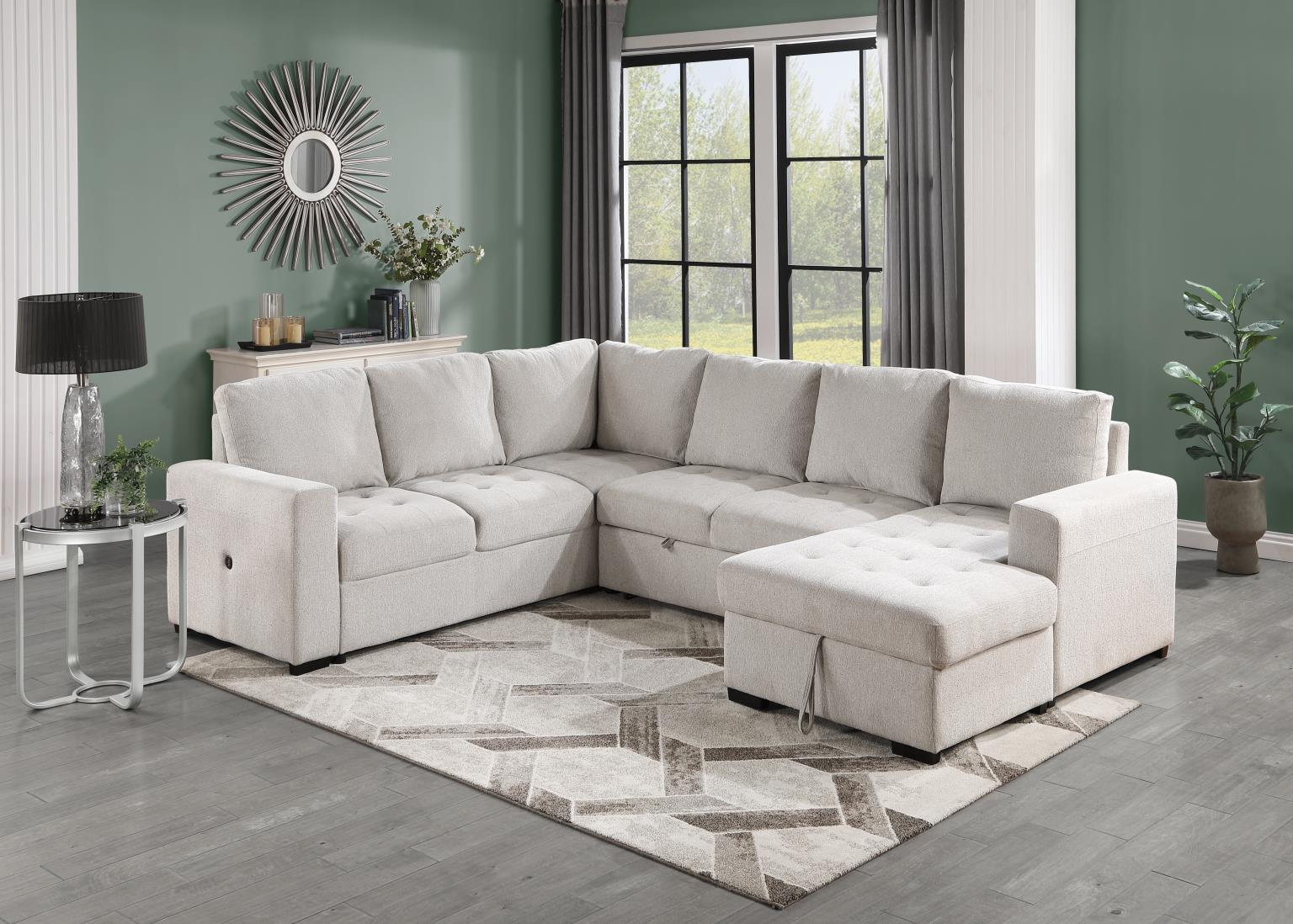 LINEN 3 PC SECTIONAL view 4