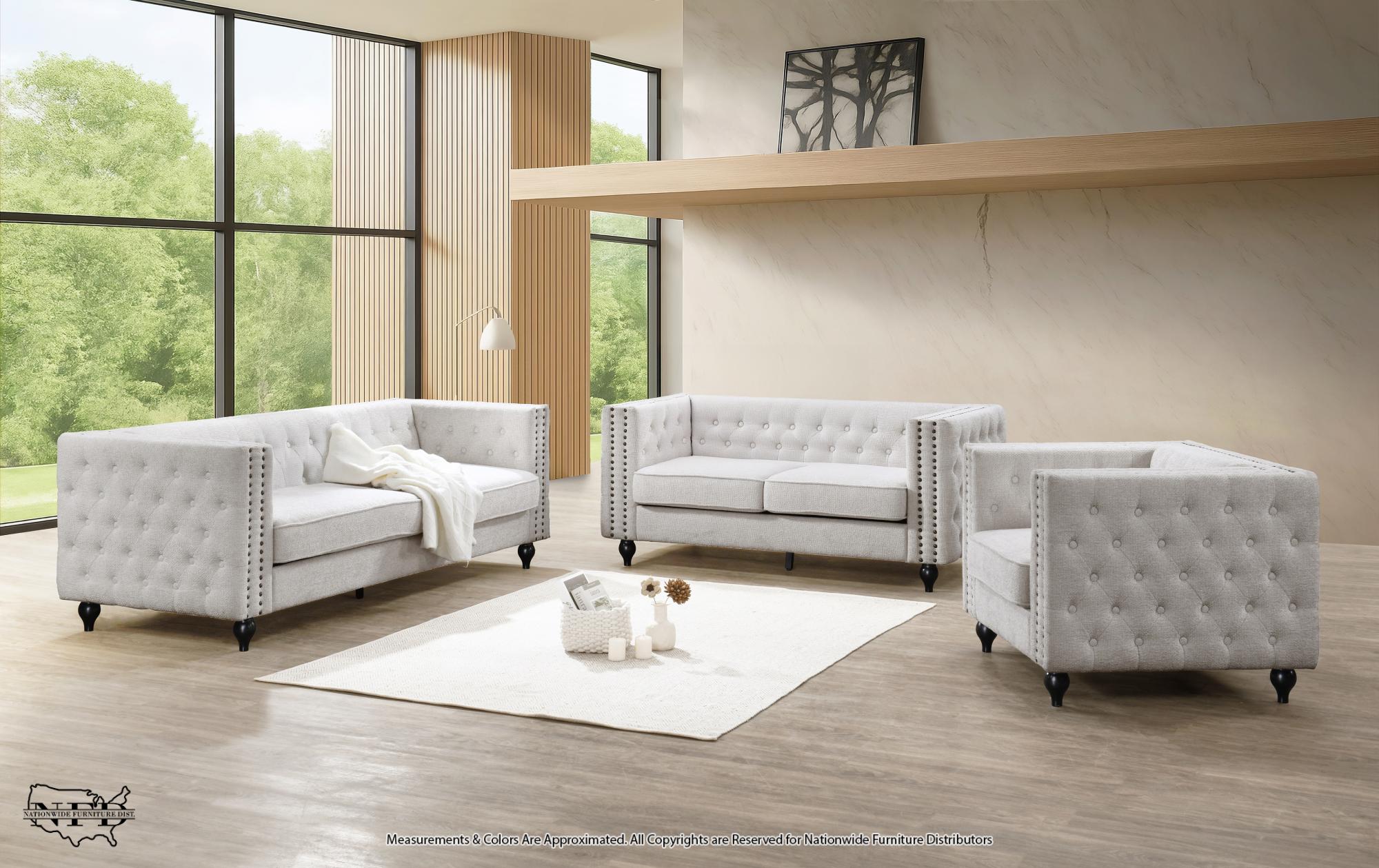 Sofa and Loveseat
