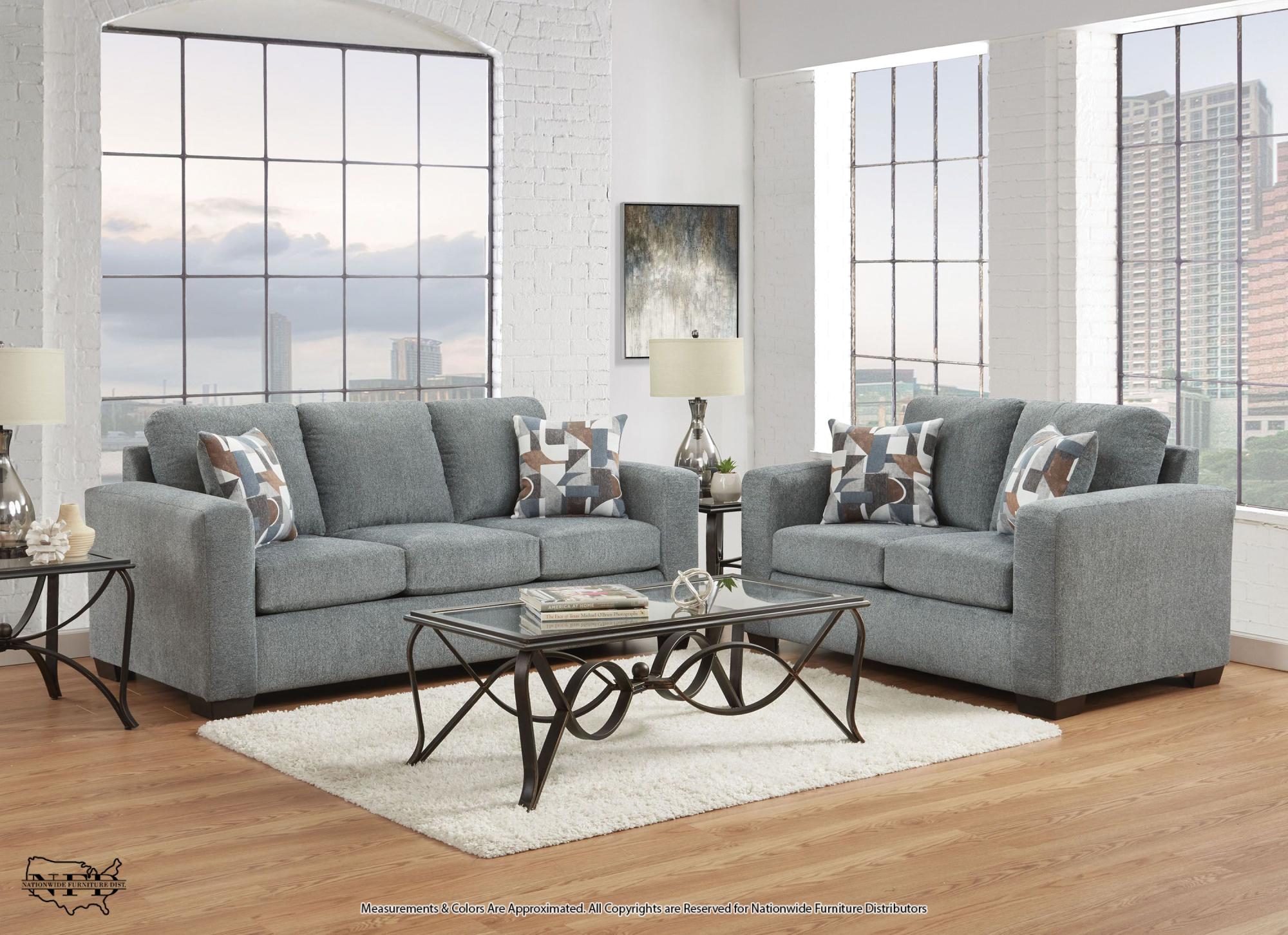 Sofa and Loveseat