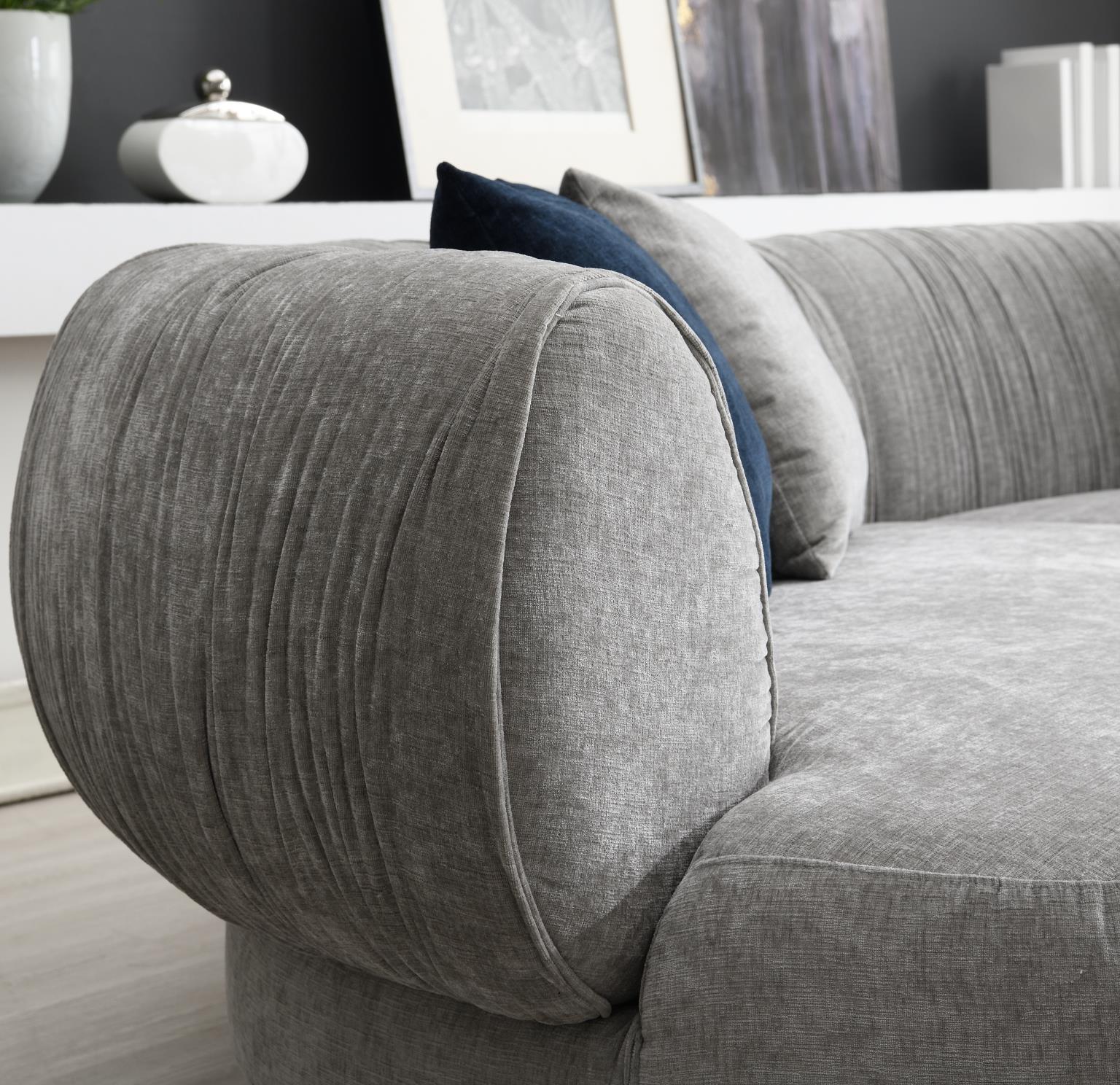 BLUE ACCENT CHAIR view 7