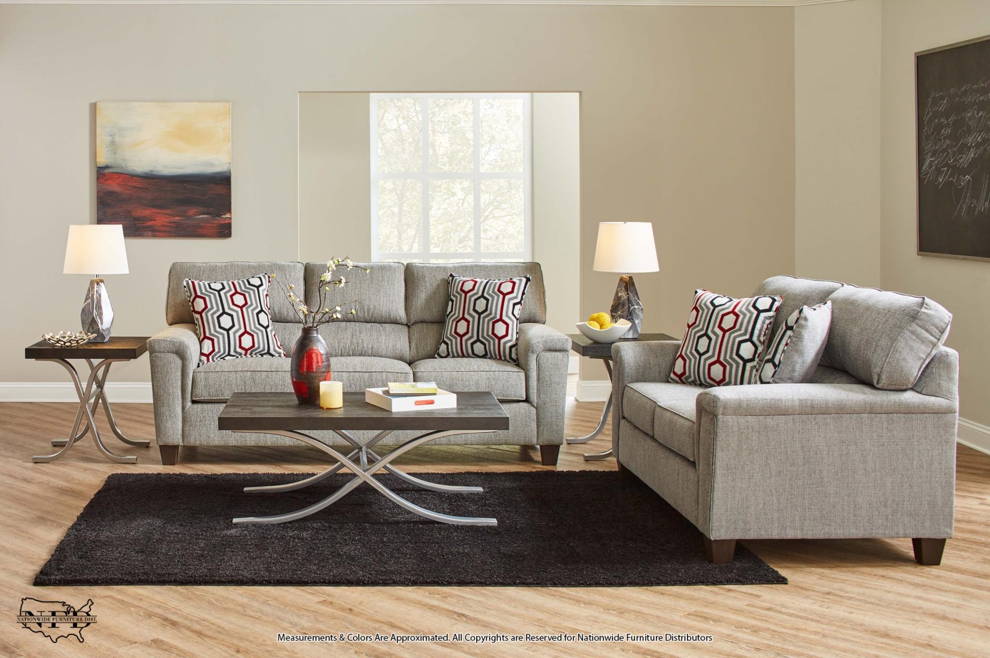 Sofa and Loveseat
