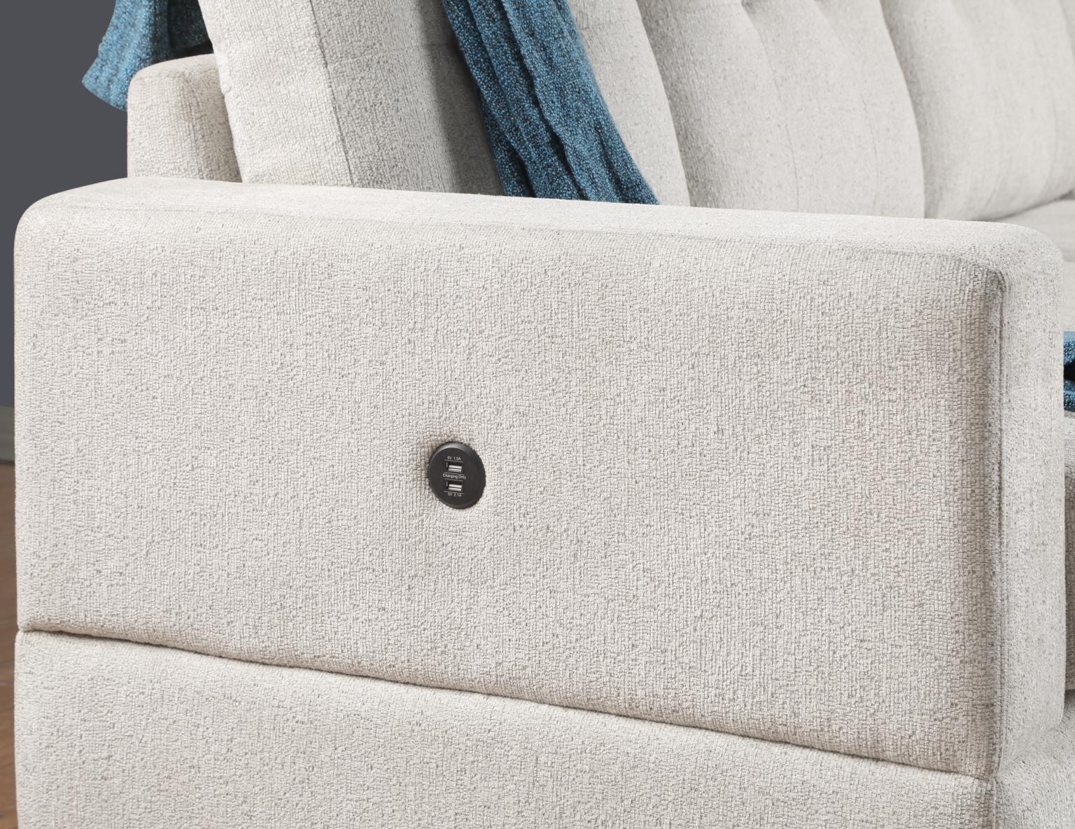 LINEN 2 PC SECTIONAL view 3