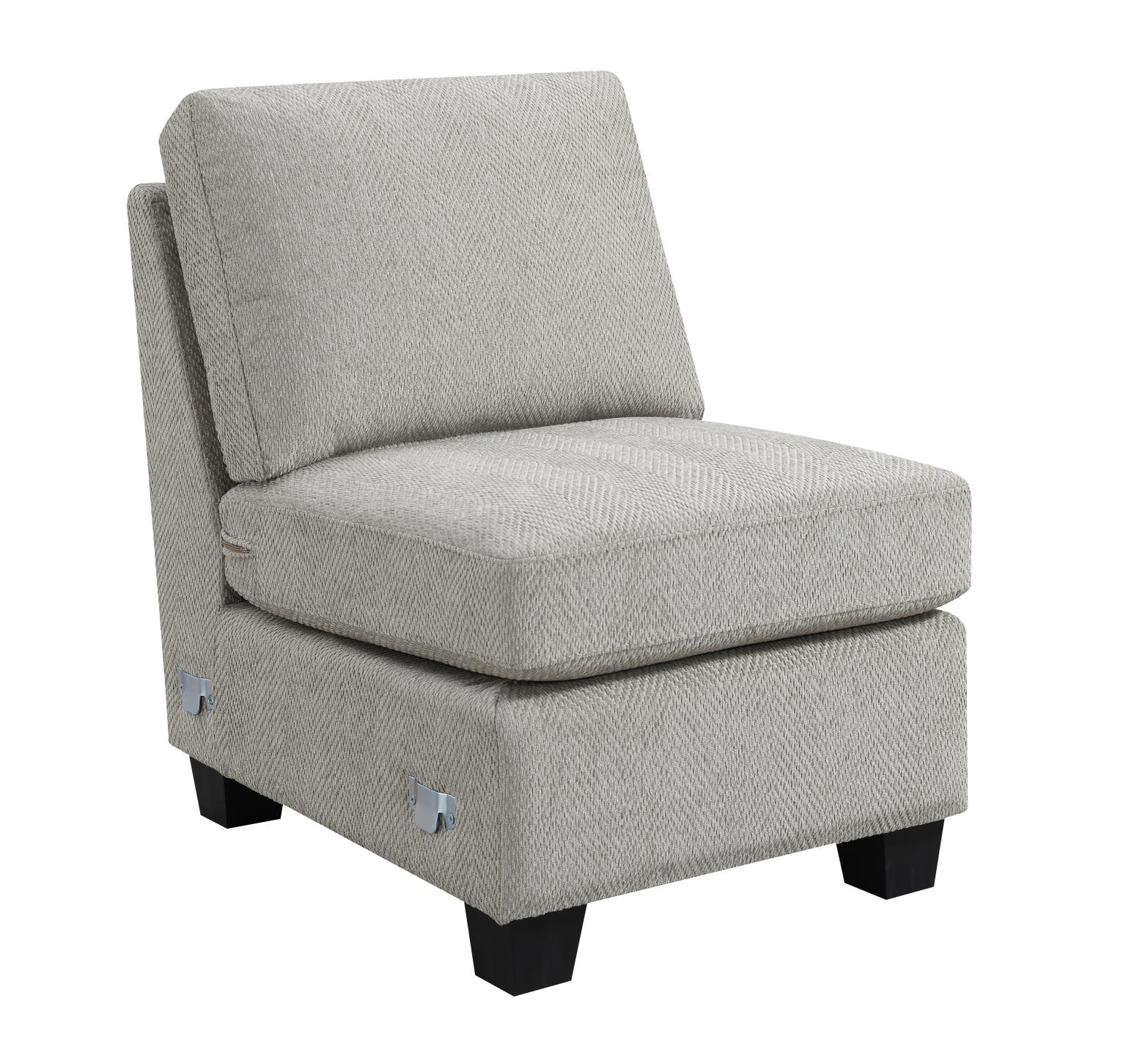 SAND ARMLESS CHAIR view 2
