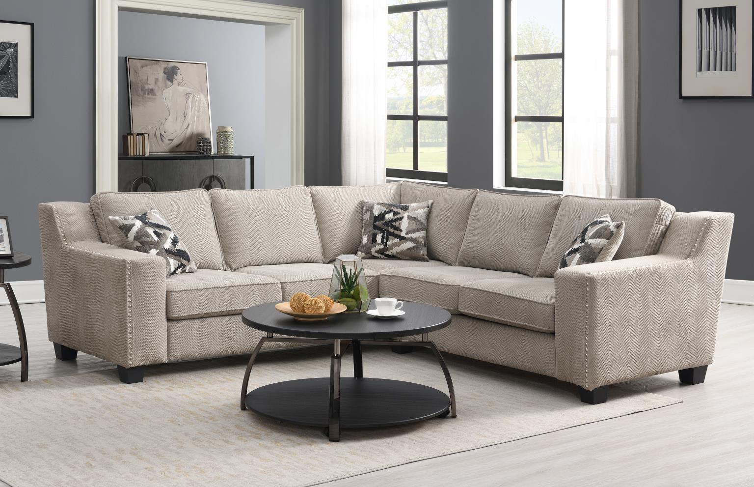 SAND 2 PC SECTIONAL view 2