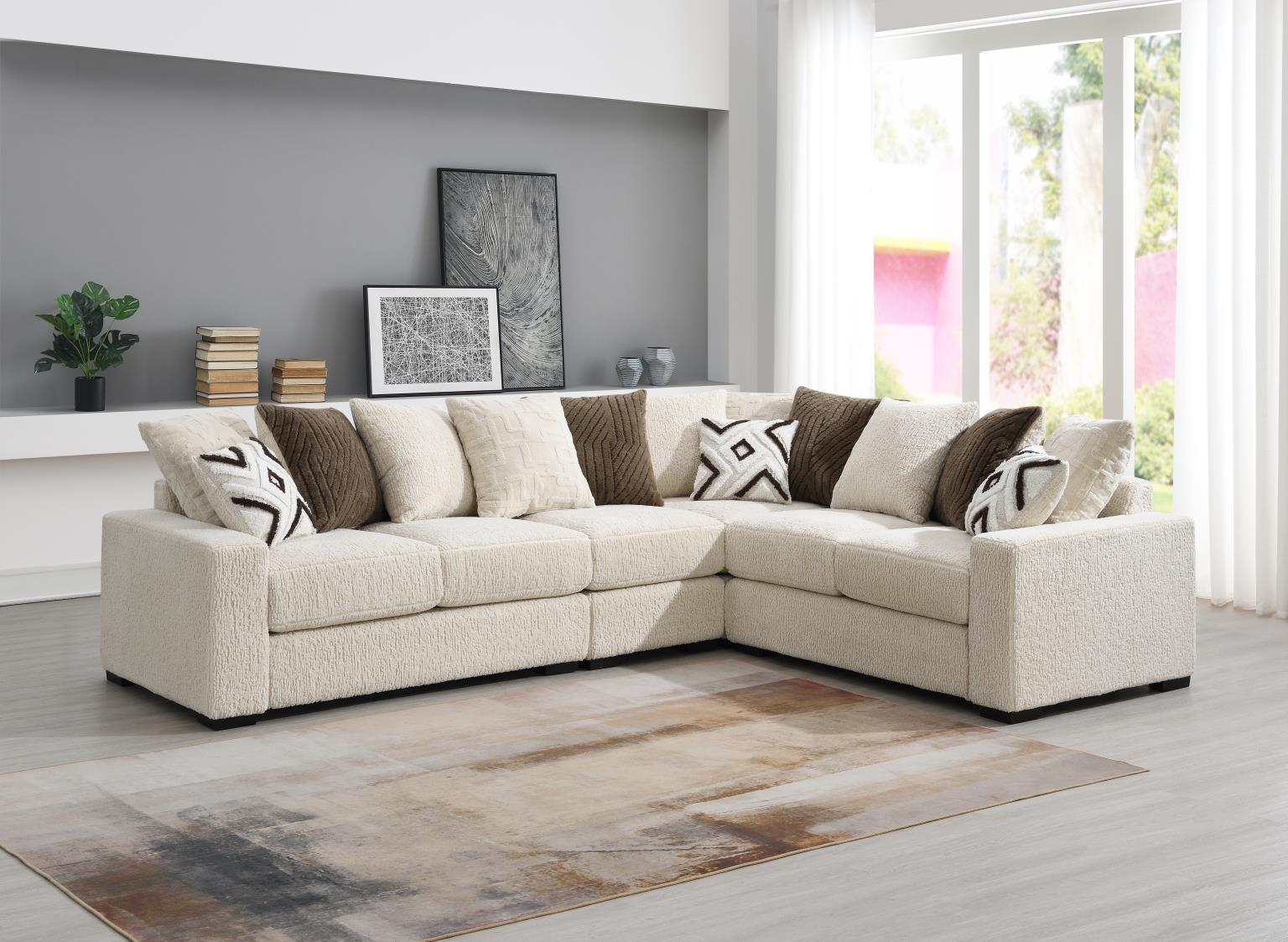 4PC SECTIONAL (1 LAF, 1 AC, 1 W, 1 RAF) - SAME AS PHOTO view 4
