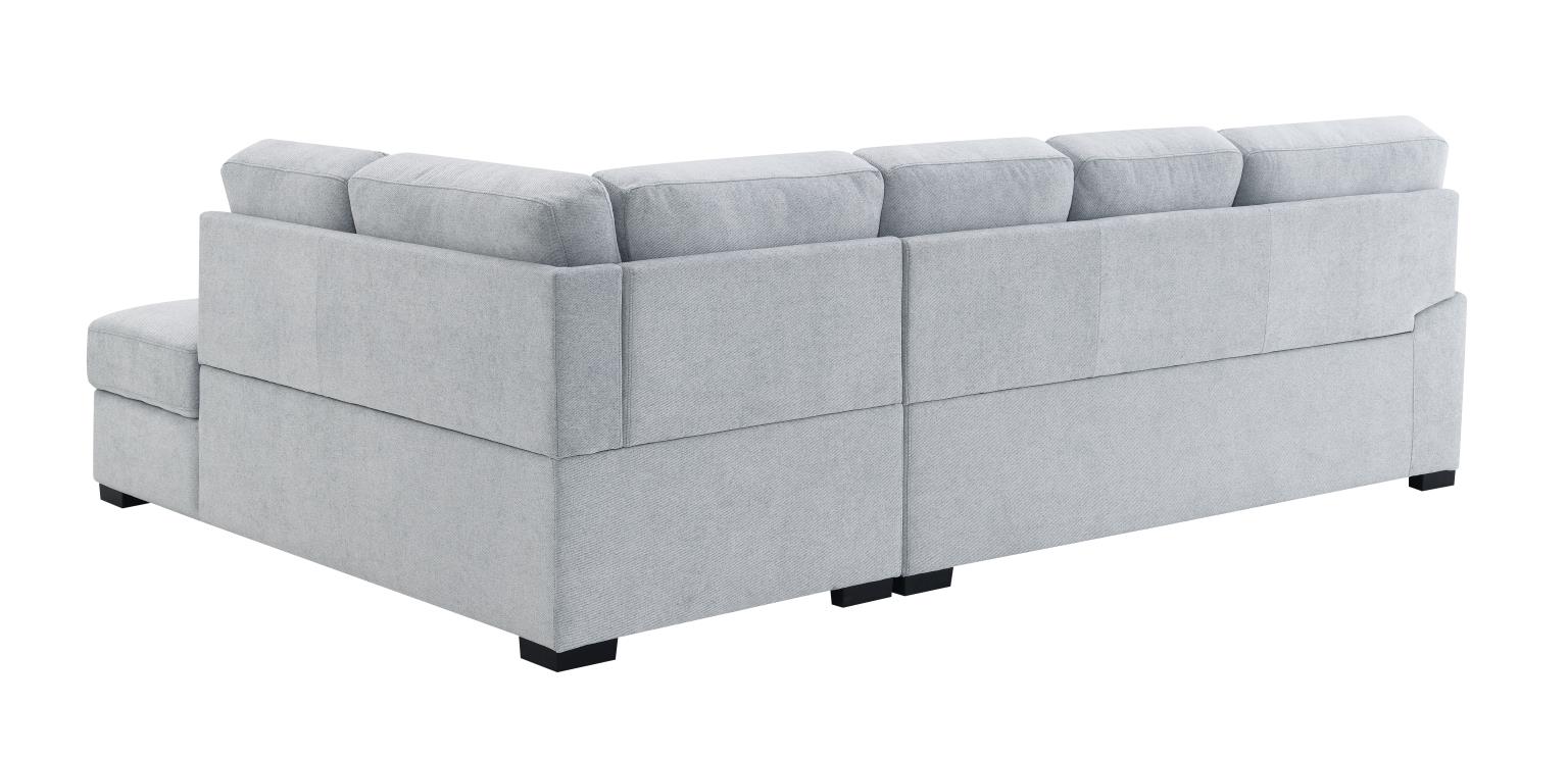 BLUE 2 PC SECTIONAL view 4