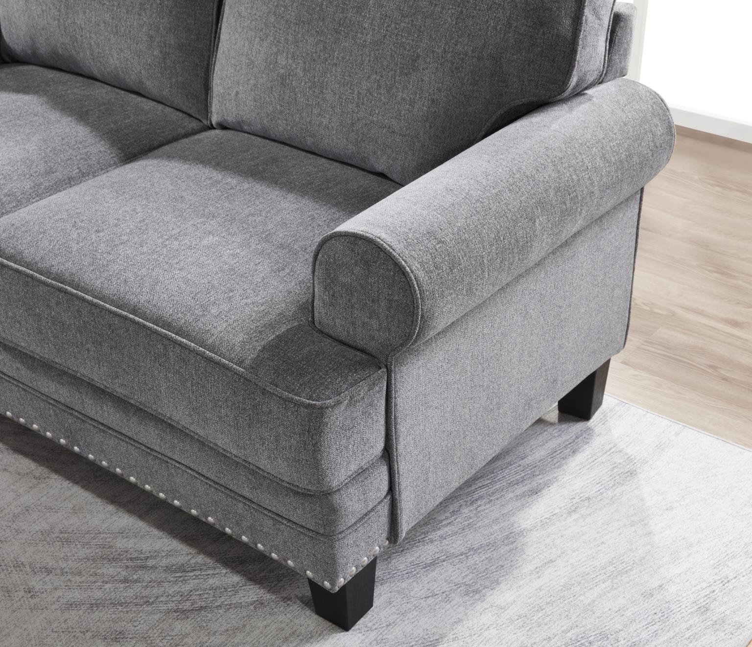 GRAY CHAIR view 3