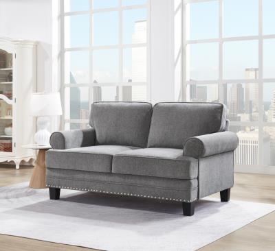 GRAY LOVESEAT