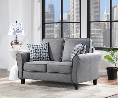 DARK GRAY LOVESEAT