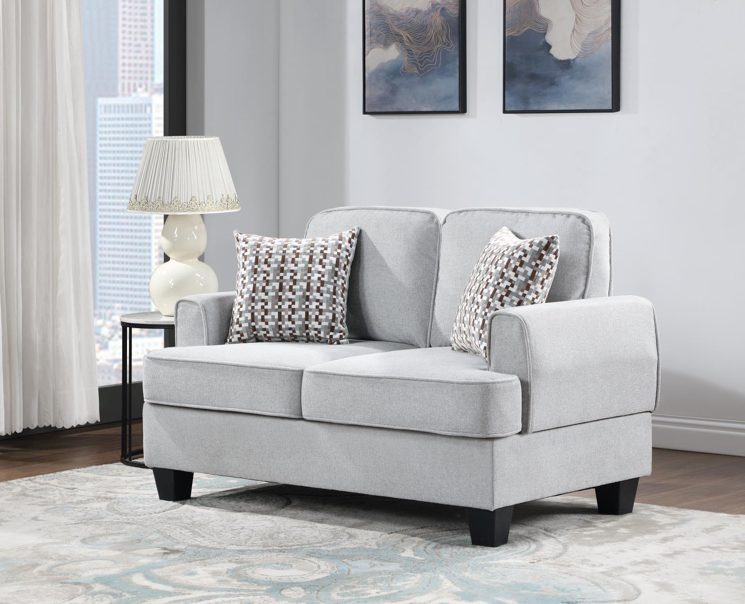 SILVER SOFA view 3
