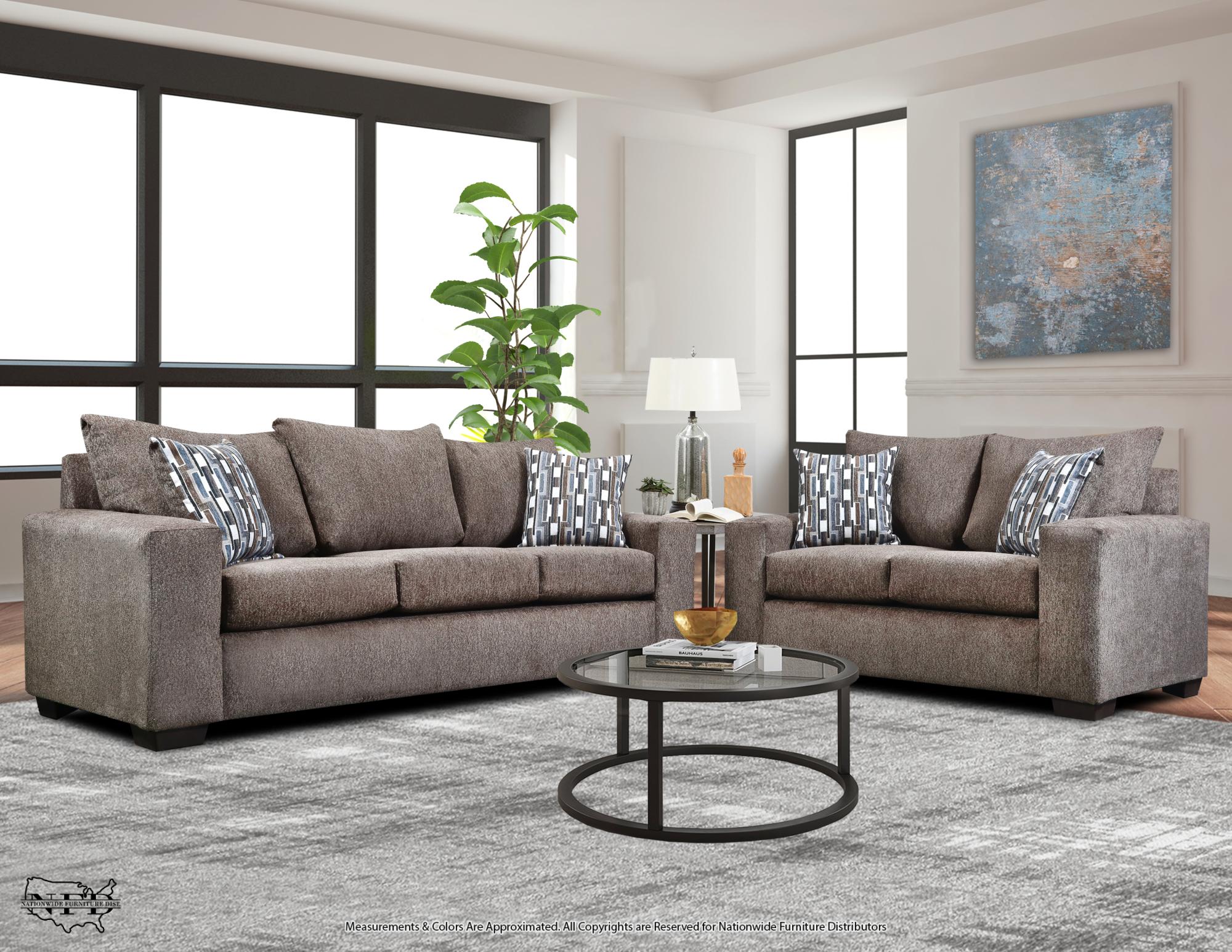 Sofa and Loveseat