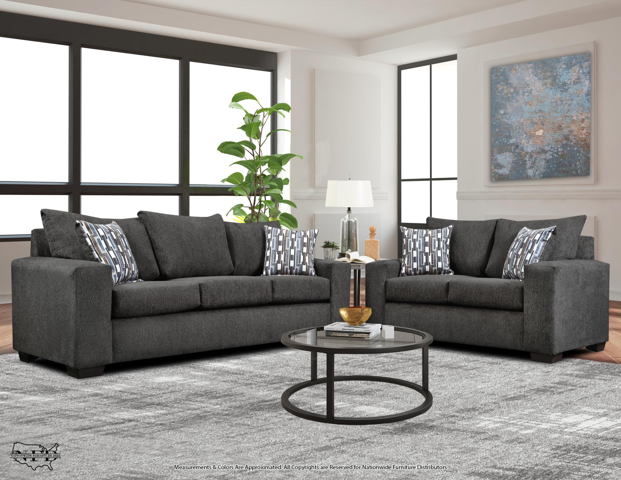 Sofa and Loveseat