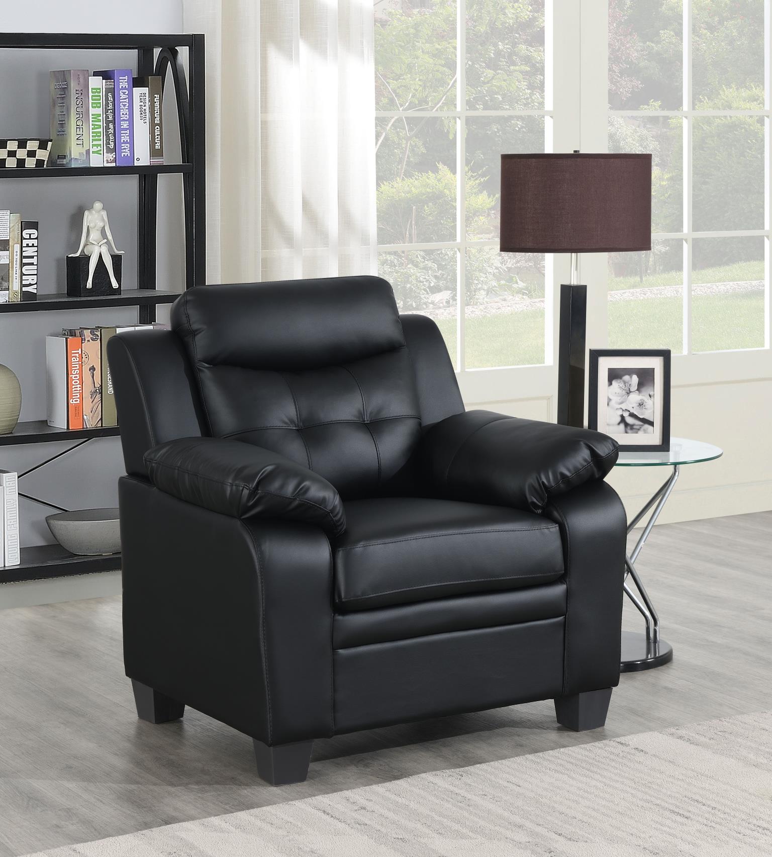 BLACK CHAIR view 2
