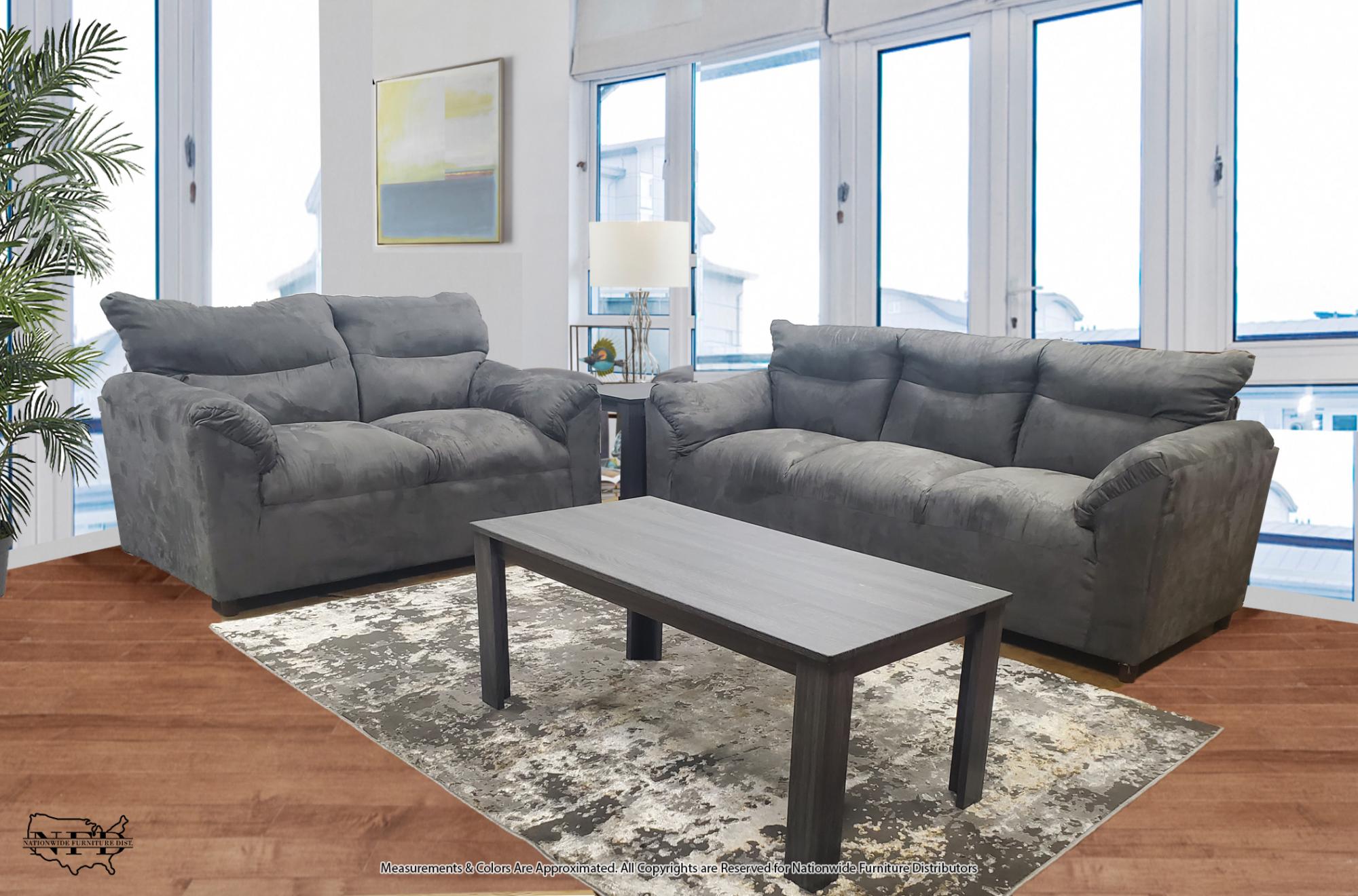 Sofa and Loveseat