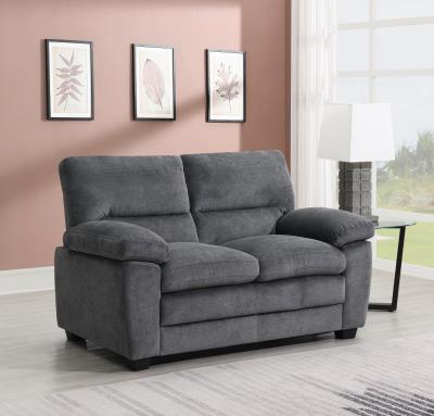 GRAY LOVESEAT