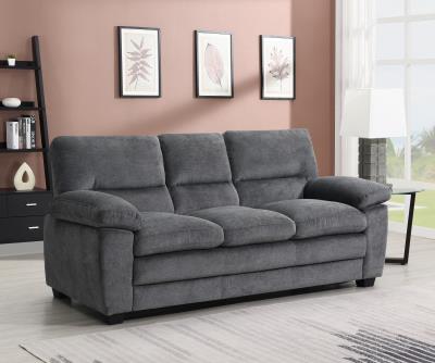 CHARCOAL GRAY SOFA
