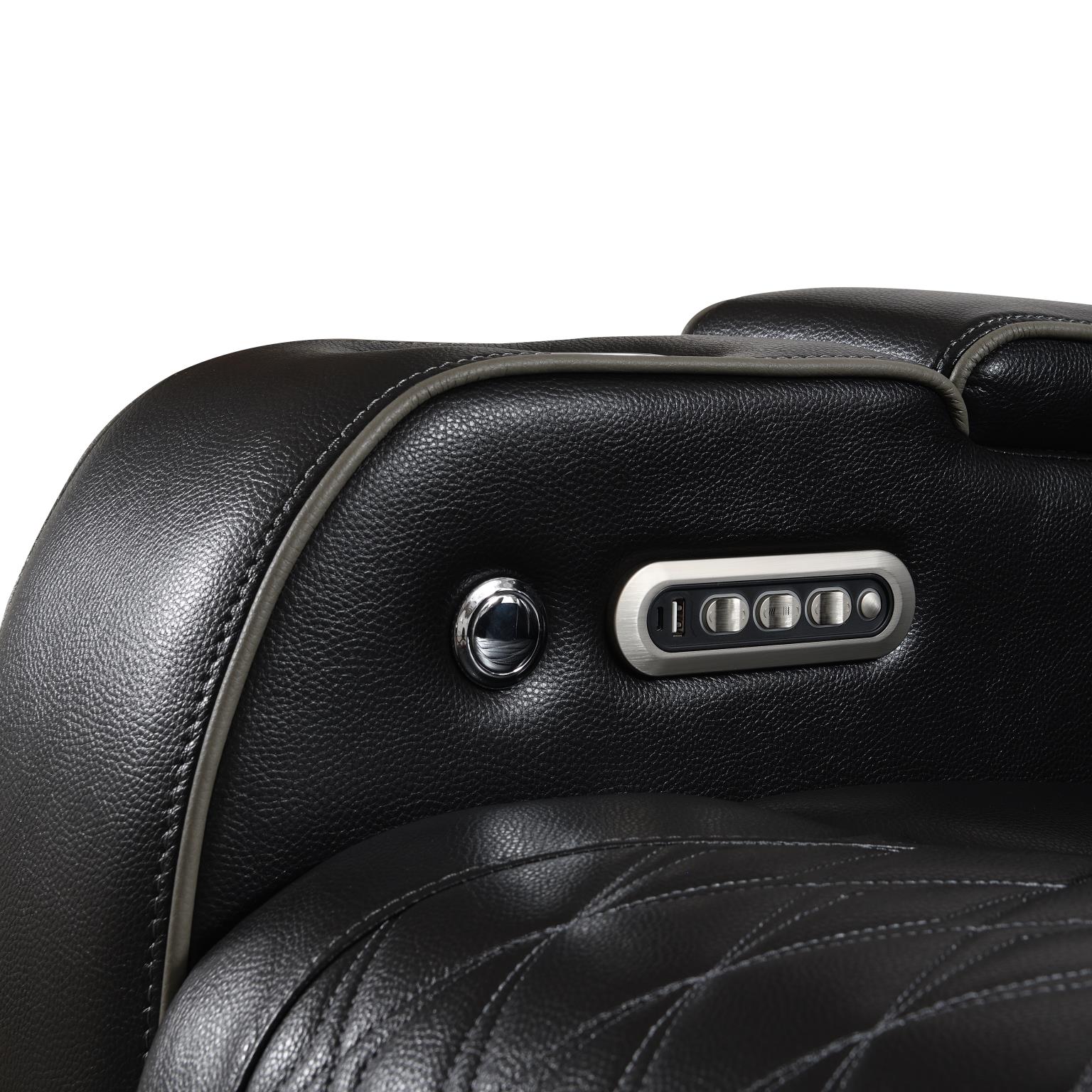 POWER RECLINING SOFA-POWER RECLINING LOVESEAT view 4