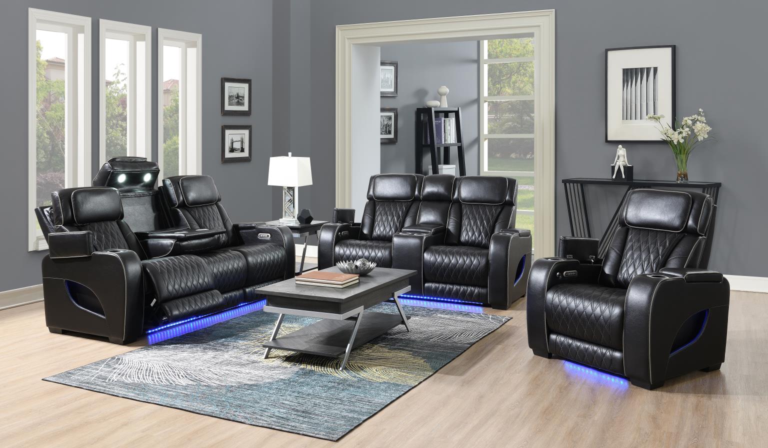 POWER RECLINING SOFA-POWER RECLINING LOVESEAT-POWER RELINING CHAIR view 2