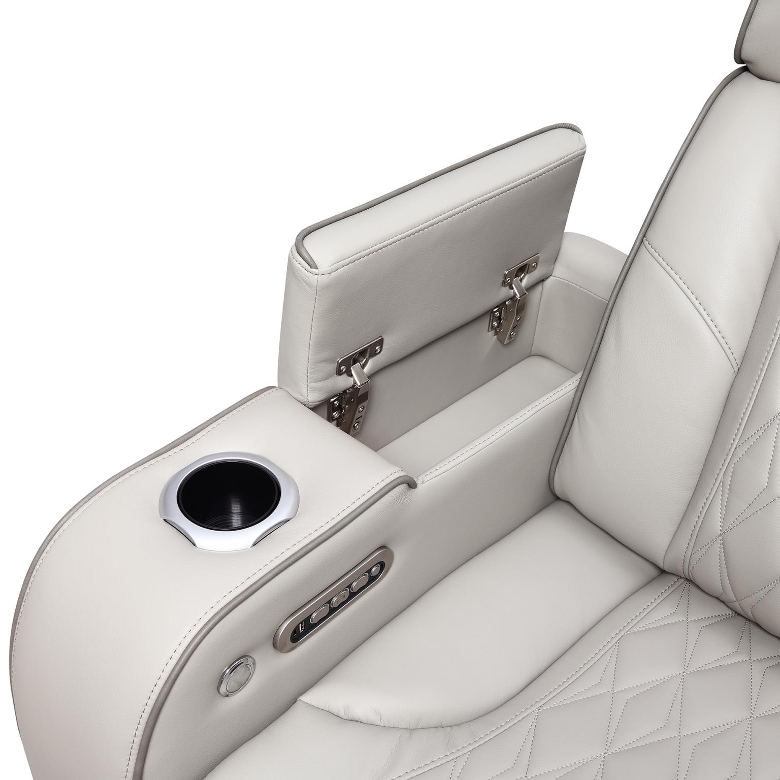 POWER RECLINING SOFA-POWER RECLINING LOVESEAT view 3